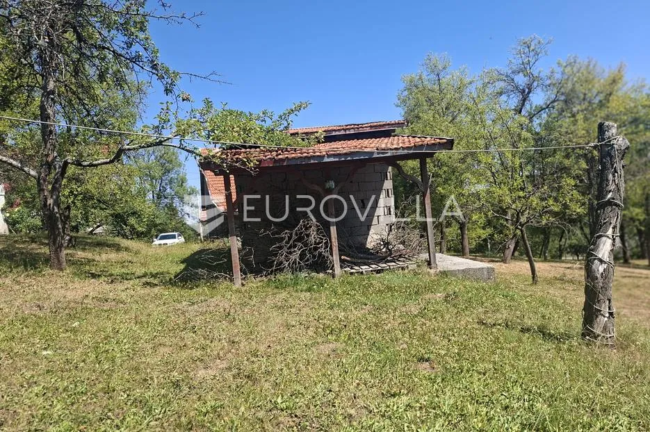ravna gora, samostojeća kuća s dva pomoćna objekta, garažom i voćnjakom - slika 5
