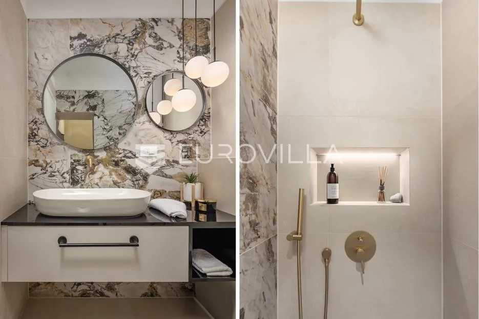 rijeka, centar, novouređen luksuzan stan 100 m² s tri apartmana - slika 13