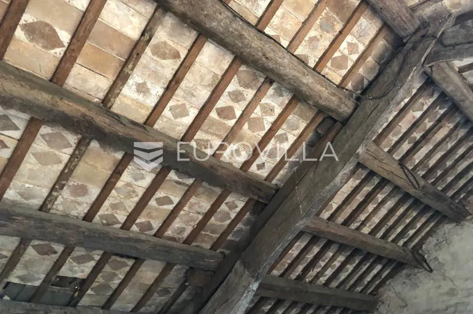 istra, puntera, kamena kuća za adaptaciju s predivnim pogledom na otok cres prilika - slika 19