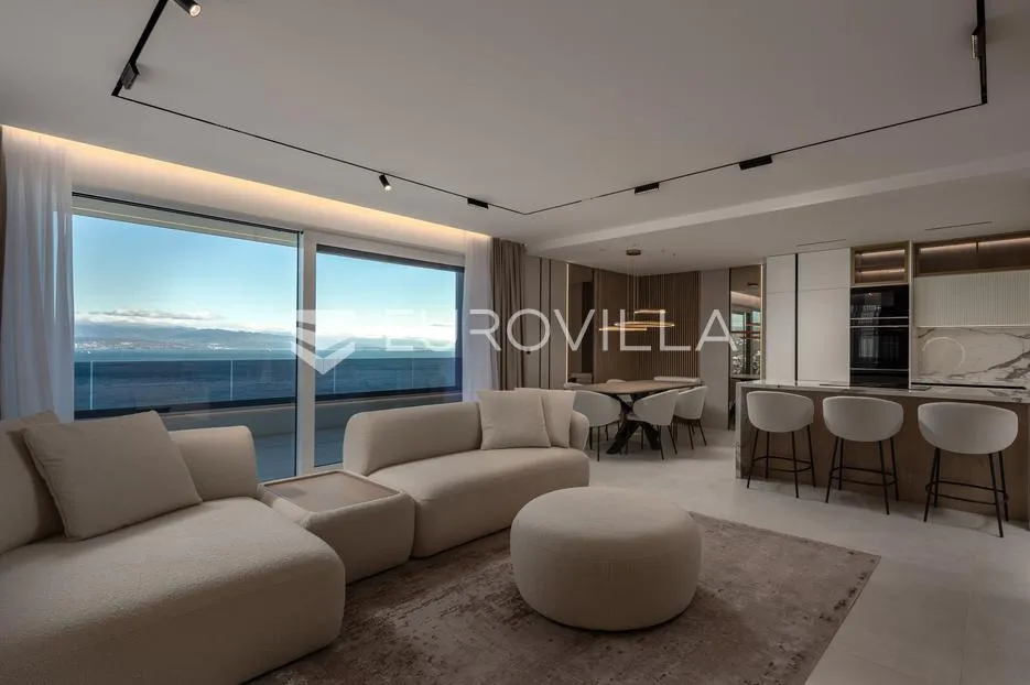 opatija, luksuzan četverosoban stan s pogledom na more 138 m² - slika 2