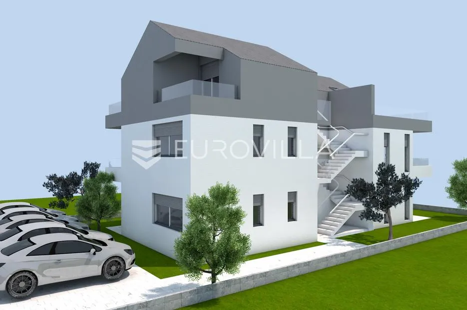 pag, povljana, dvosobni stan s balkonom, novogradnja, 72,98 m² - slika 2