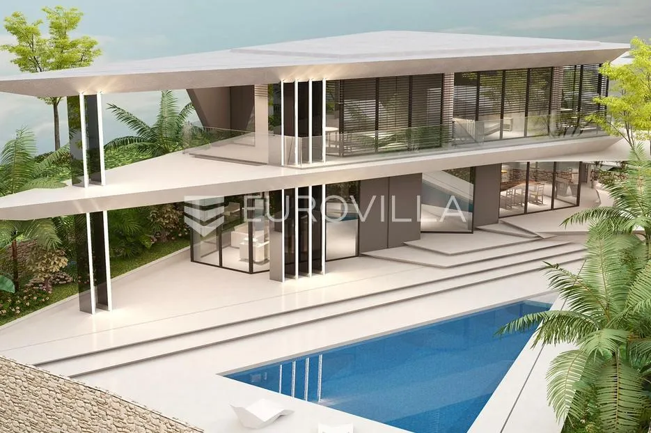 murter, građevinsko zemljište 618 m², drugi red do mora, s projektom za kuću - slika 6