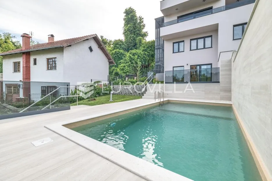 zagreb, šestine, luksuzan četverosoban stan s bazenom, novogradnja, nkp 181 m2 + 2 vpm - slika 17