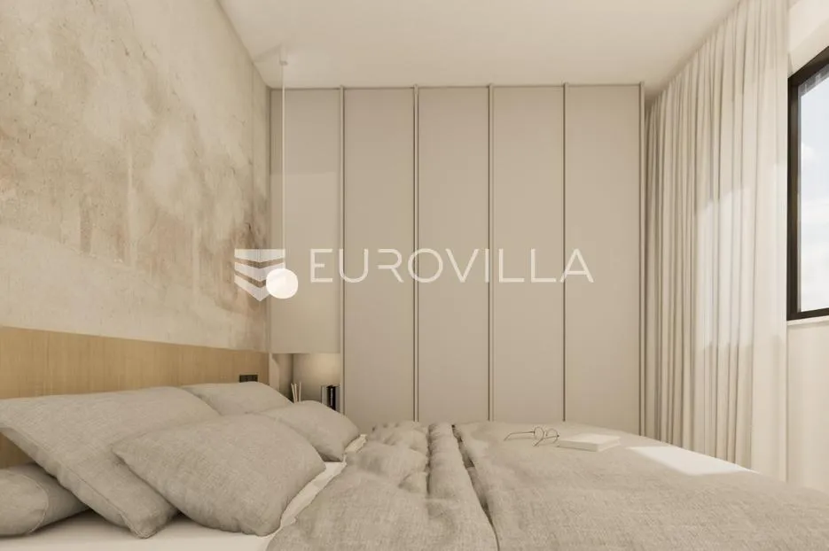 istra, vabriga, dvosoban stan 74 m² na 1. katu s pogledom na more, 2 parkirna mjesta i ostava - slika 2