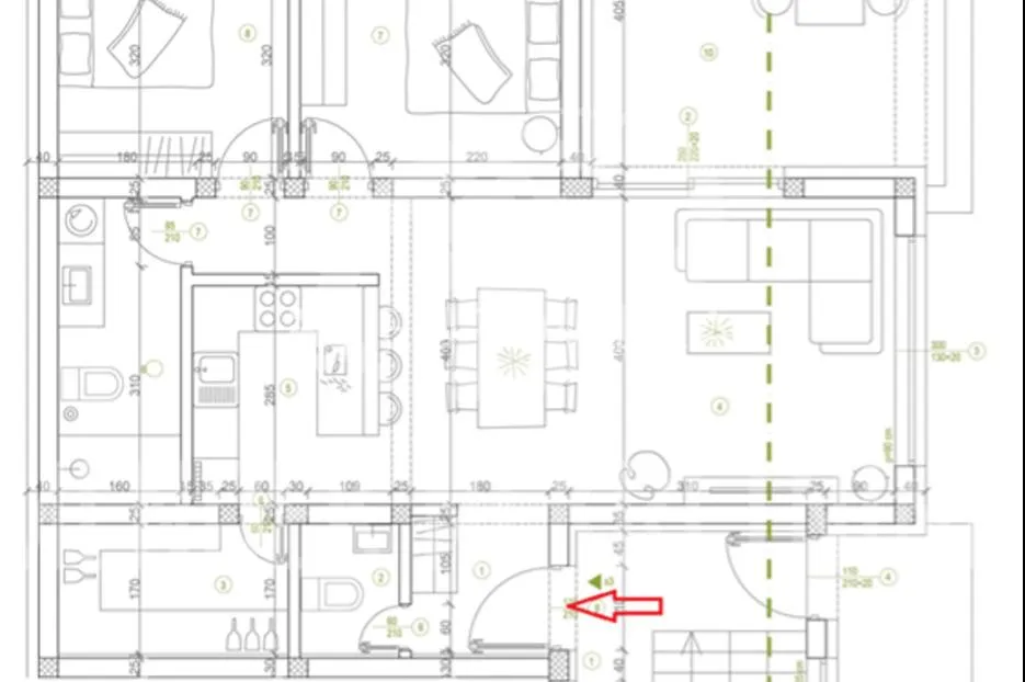 varaždin, hallers, trosoban stan u urbanoj vili s 2 parkirna mjesta, novogradnja - slika 5