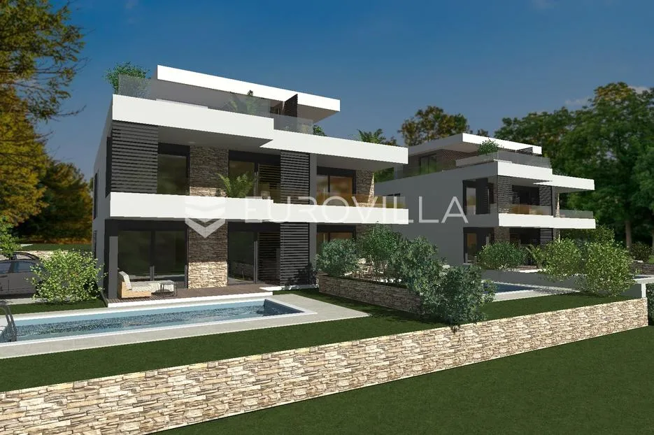istra, tar, novogradnja, stan u prizemlju 73,65 m² s bazenom i vrtom - slika 6