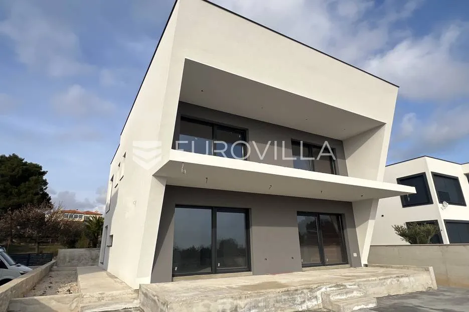 istra, medulin kuća s bazenom nedovršena, pogled na more - slika 7