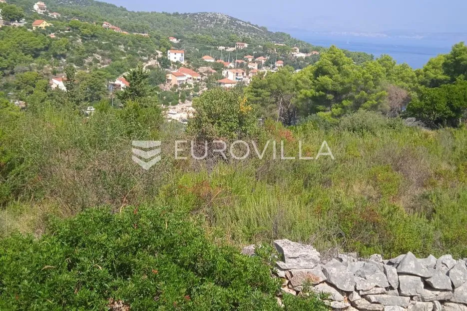 šolta, grohote, građevinsko zemljište s pogledom na more, 503 m² - slika 6