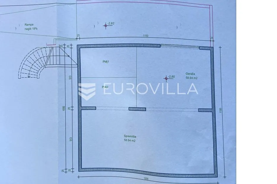 vodnjan, građevinska parcela 1230 m2 s pravomoćnom građevinskom dozvolom - slika 8