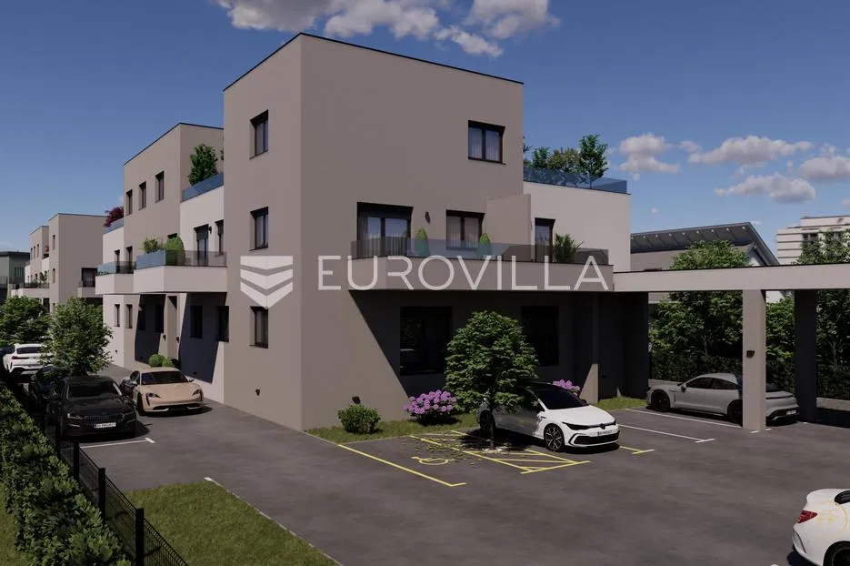 zagreb, sveta klara, klara living, trosoban stan 72,97 m², vrt, novogradnja - slika 8