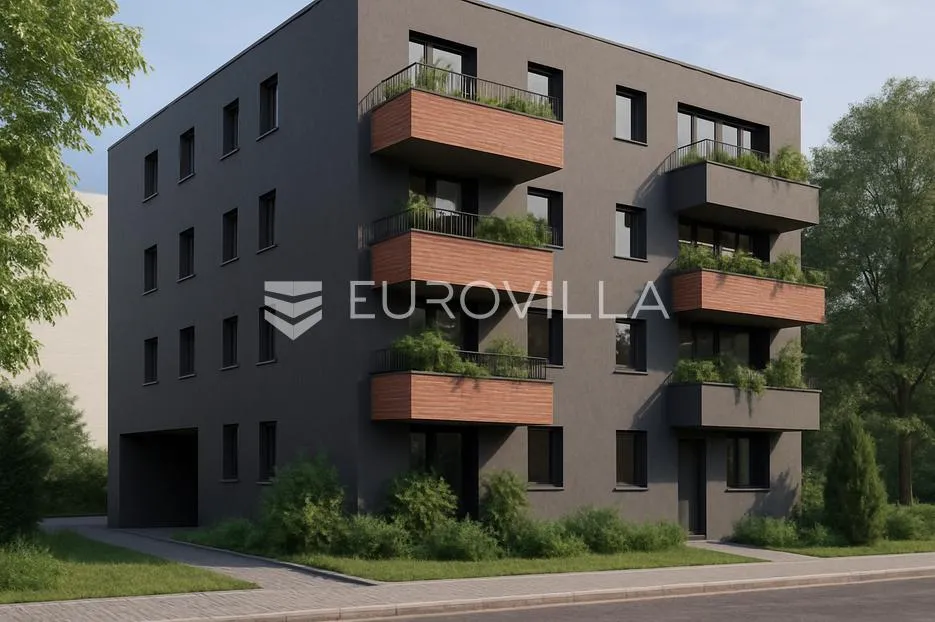 zagreb, trešnjevka, atraktivan četverosoban stan + gpm, nkp 99 m2 novogradnja - slika 2