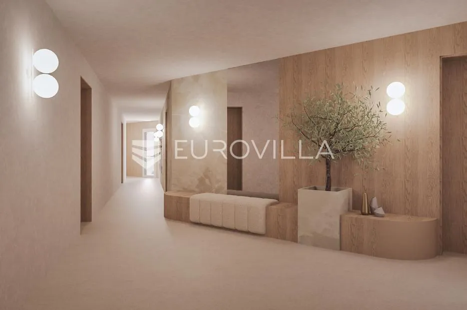 istra, umag — green tower residence, moderan jednosoban stan s terasom na 1. katu - slika 31