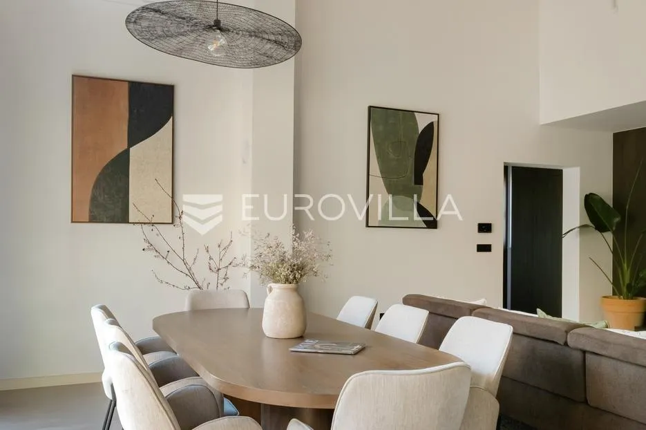 istra, kaštelir, labinci, moderna vila u istarskom stilu s panoramskim pogledom na more - slika 37