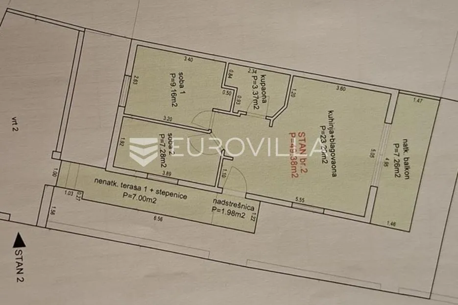 trogir, kuća s tri apartmana s pogledom na more na 50 m od mora - slika 22