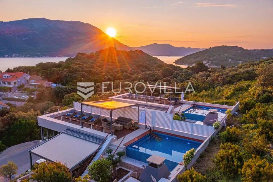 korčula, luksuzna moderna villa s pogledom na more, jedinstvena ponuda - slika 87