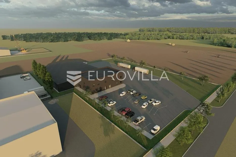 rugvica, građevinsko zemljište s projektom za izgradnju industrijske hale, 9694 m² - slika 6