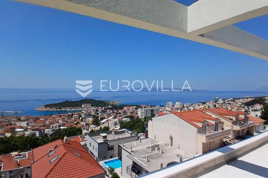 makarska, ekskluzivan penthouse s bazenom i panoramskim pogledom na more - slika 10
