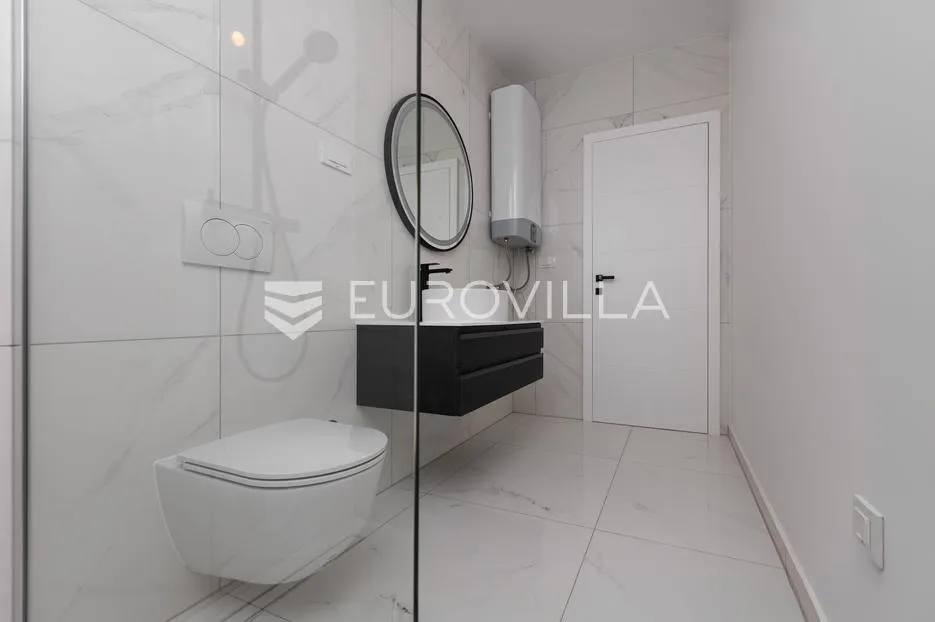 malinska, novogradnja, trosoban stan sa jednosobnim stanom od 115,40 m², pogled na more - slika 13