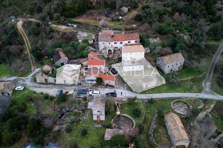 pelješac, putnikovići, obiteljska kuća za obnovu - slika 6
