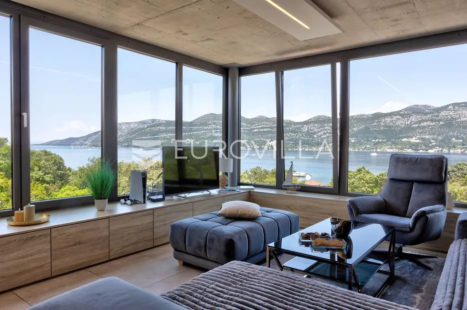 korčula, luksuzna moderna villa s pogledom na more, jedinstvena ponuda - slika 6