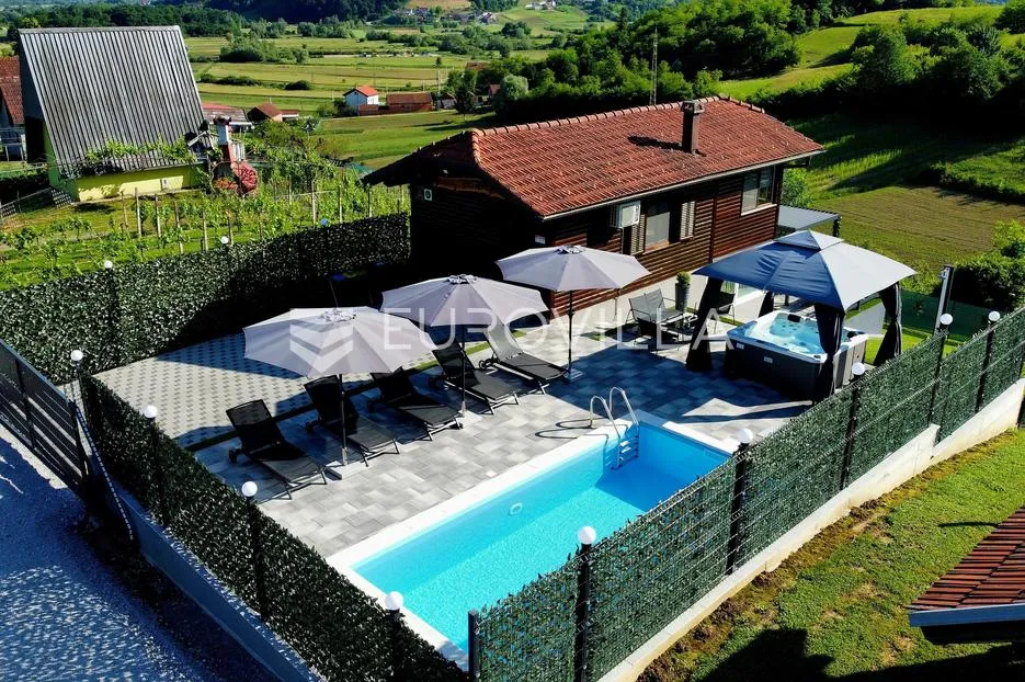 veliko trgovišće, prekrasna kuća za odmor 100 m2 s bazenom - slika 2