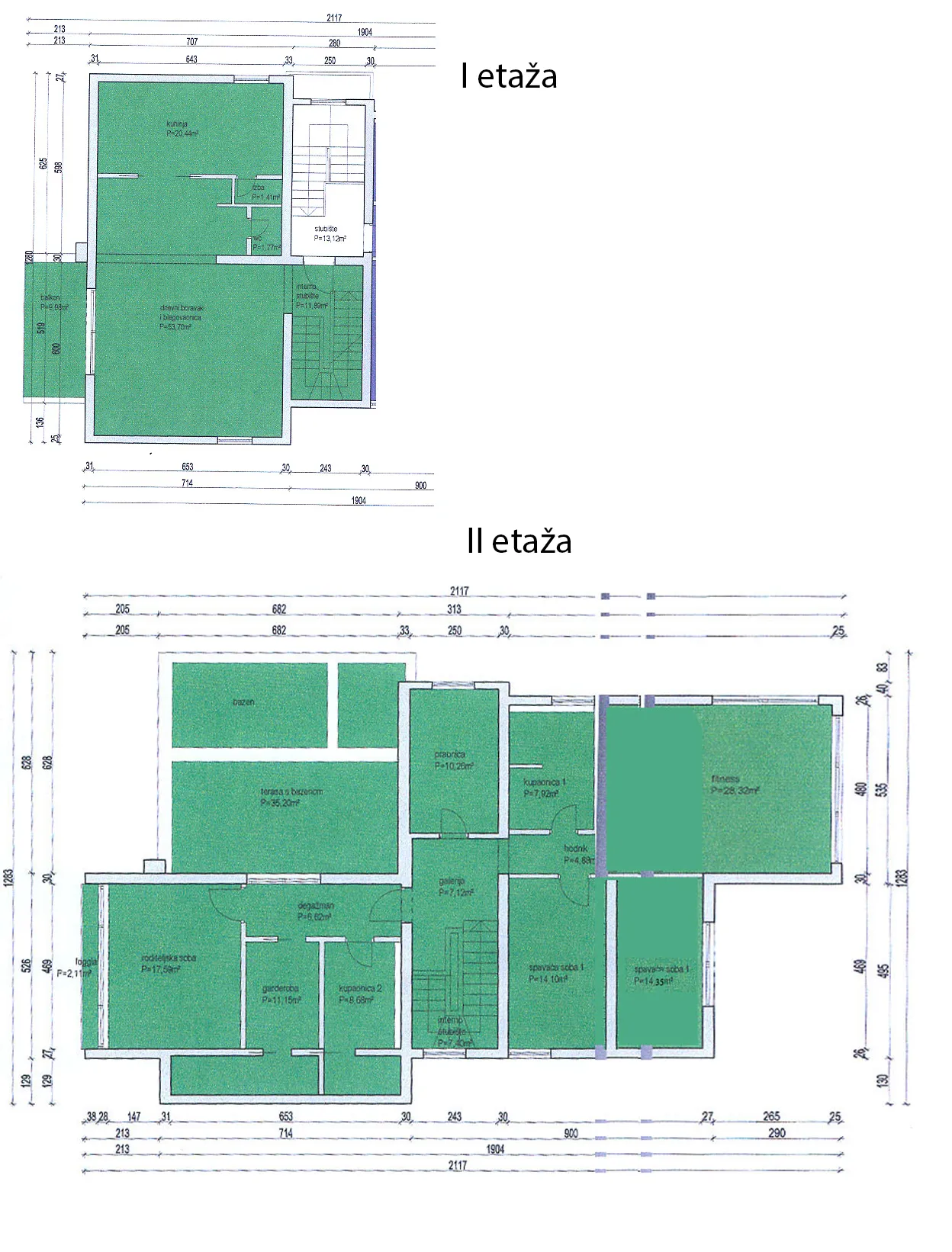 šestine luksuzno uređen penthouse za najam - slika 23