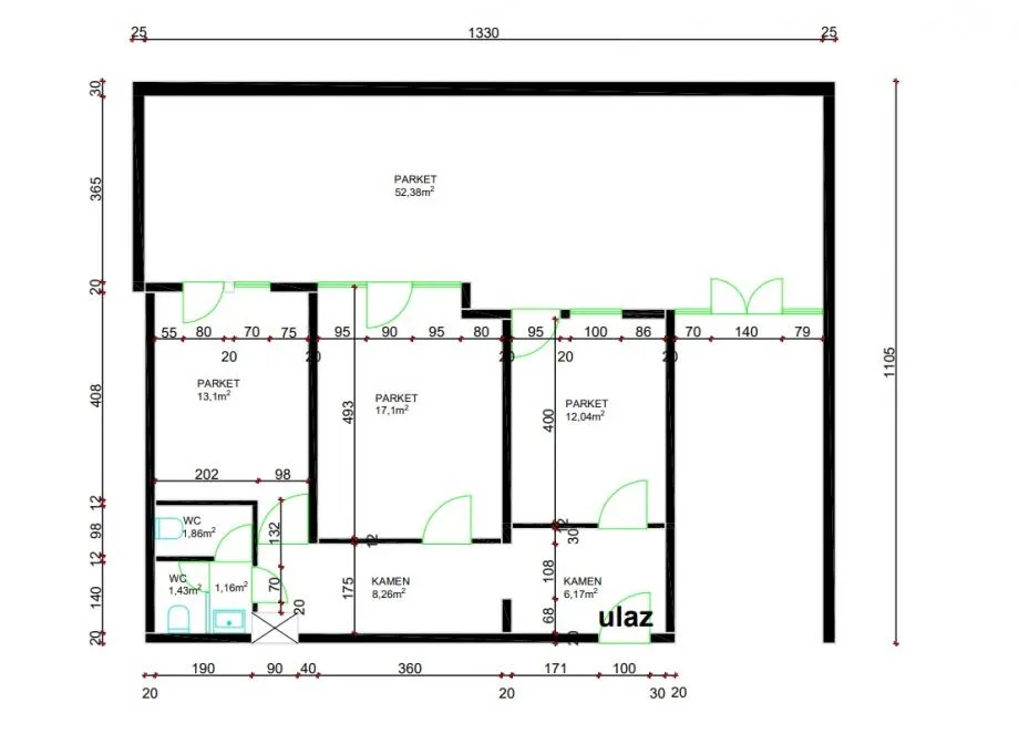 trešnjevka, poslovni prostor 115 m2 u stambeno-poslovnoj zgradi - slika 8