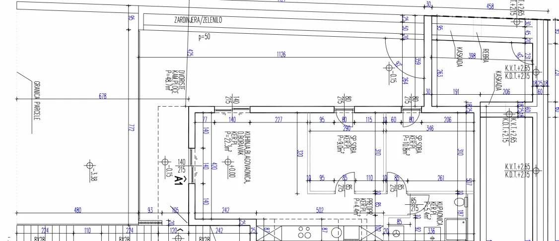brač, milna, dvosoban apartman prvi red uz more, prizemlje - slika 2