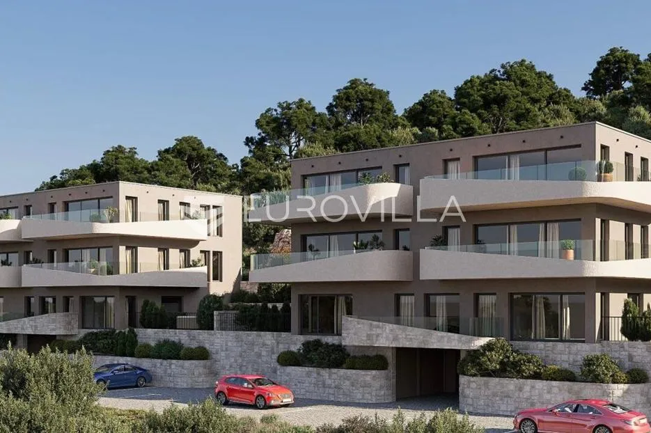 brodarica, novogradnja, jednosoban stan s pogledom na more, 71,98 m² - slika 8