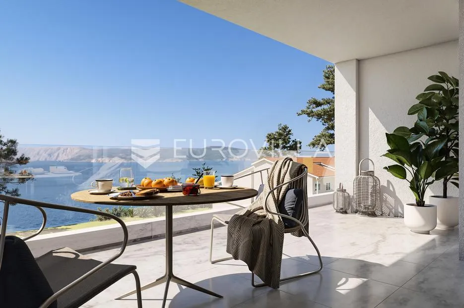 novi vinodolski, luksuzni penthouse u sklopu resorta, 85 m od mora - slika 2