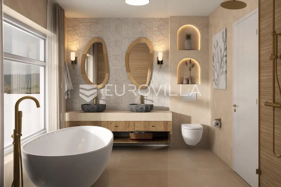 zadar, crno, impresivna dizajnerska vila s bazenom - slika 41