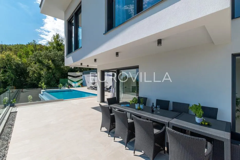 opatija okolica, mihotići, luksuzna vila 342 m² s infinity bazenom i wellnessom - slika 41