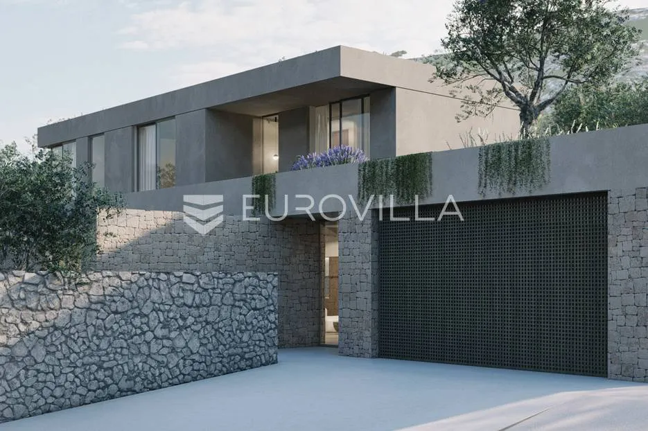 otok hvar, jelsa, atraktivno građevinsko zemljište 3393,60 m² s idejnim projektom za tri ville - slika 2