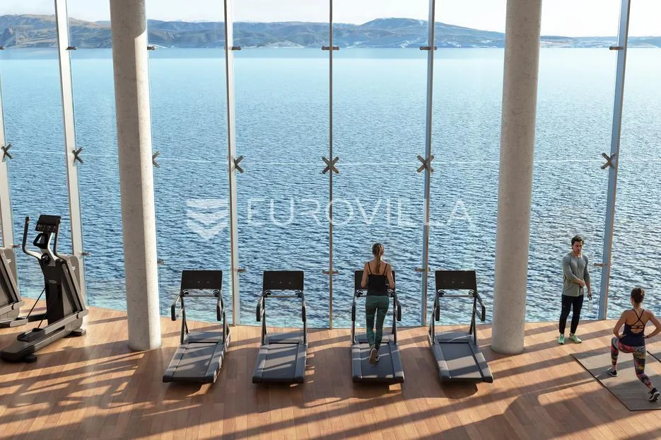 novi vinodolski, luksuzni penthouse u sklopu resorta, 85 m od mora - slika 10