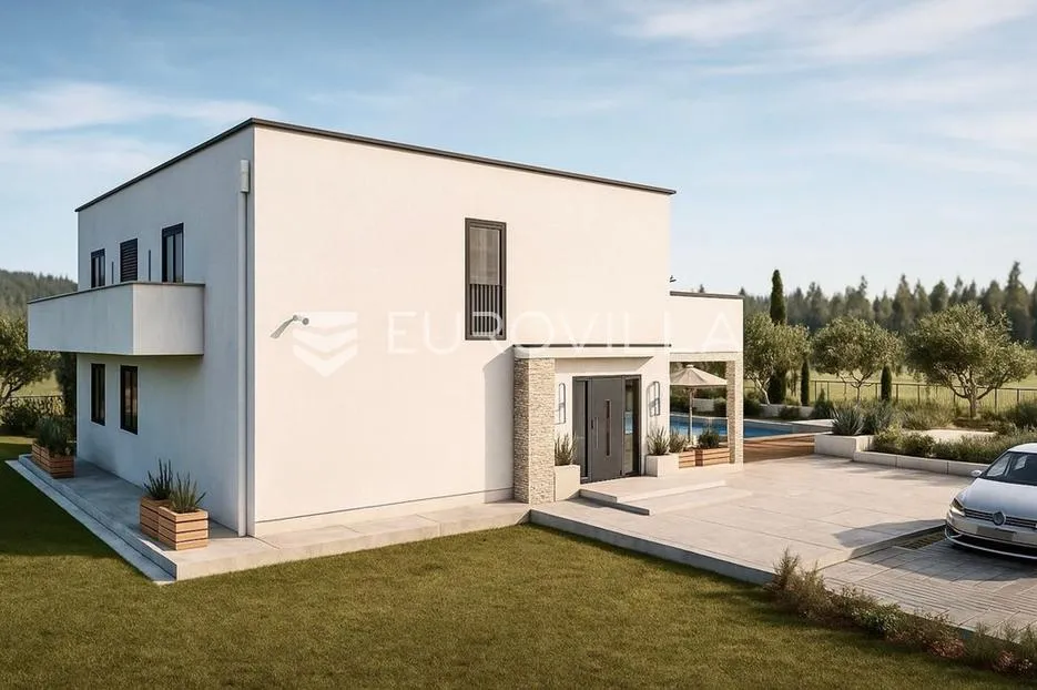 zadar, slivnica, prekrasna villa u izgradnji s velikim potencijalom - slika 5