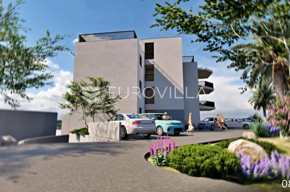 trogir, okrug gornji, apartman s5 na drugom katu površine od 76 m² s krovnom terasom - slika 7