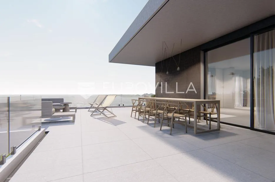 primošten, novogradnja, stan s pogledom na more, drugi red do mora, 84,74 m² - slika 6