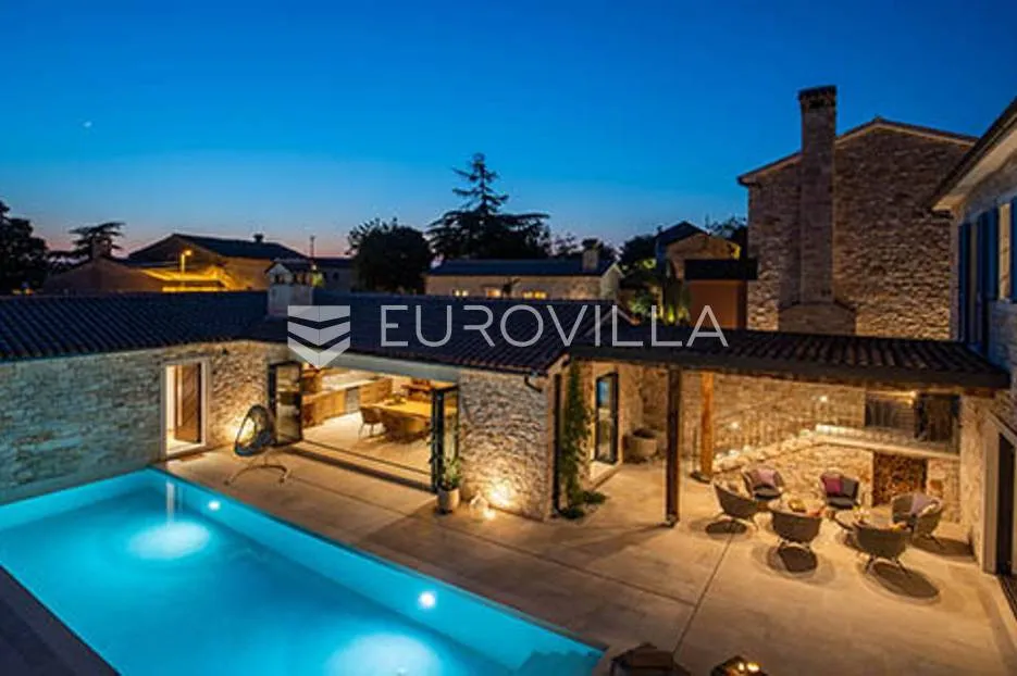 istra, kanfanar, komplex prekrasnih kamenih kuća 1561 m2 na velikoj okućnici - slika 80