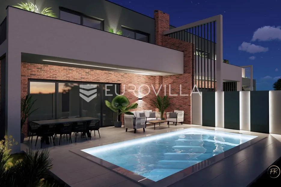 zagreb maksimir luksuzan dvoetažan stan/dvojna kuća sa bazenom 210 m² prvi najam - slika 9