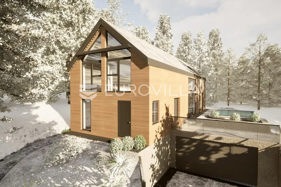 ravna gora, hlevci, građevinsko zemljište 2363 m² s idejnim rješenjem - slika 3