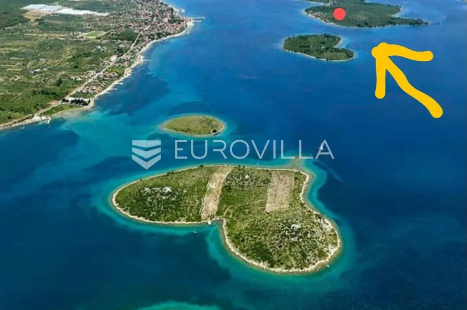 turanj, otok babac, građevinsko zemljište 200m od mora - slika 1