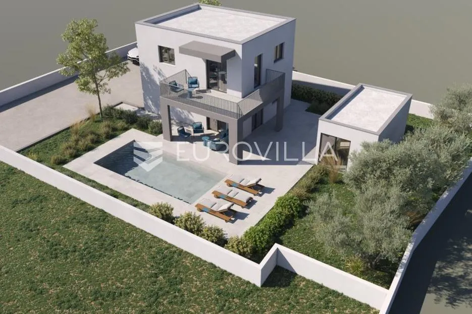 zagora, konjsko zemljište 870 m² s građevinskom dozvolom za kuću - slika 3
