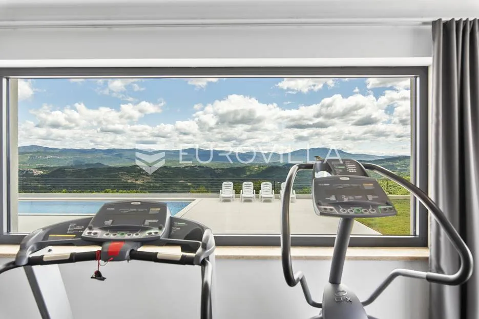 istra, vrh, villa s predivnim panoramskim pogledom - slika 13
