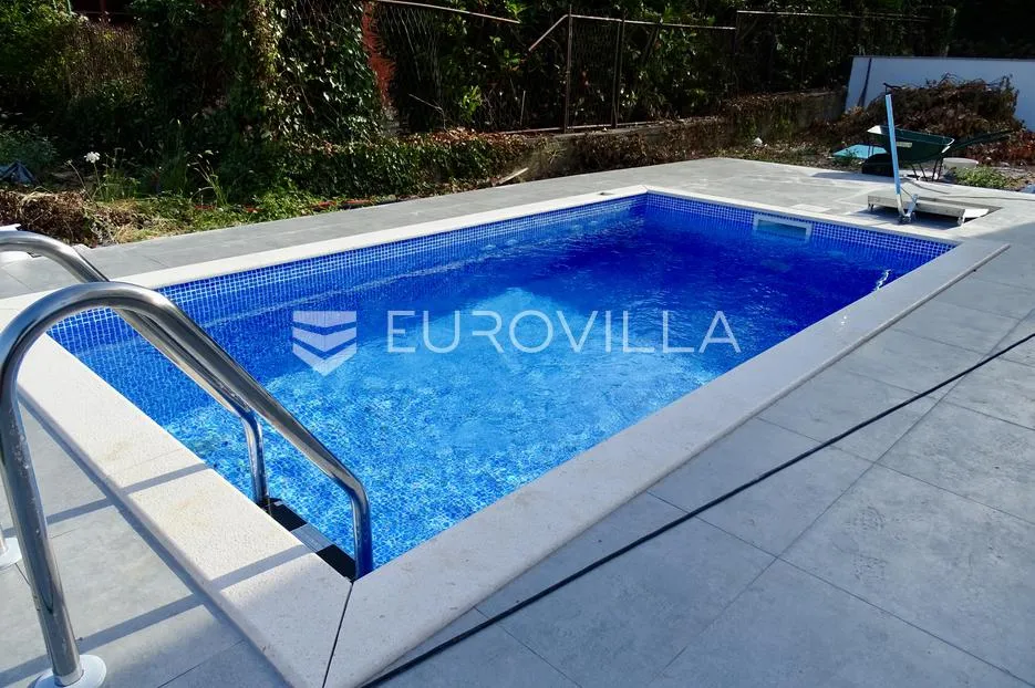 malinska, miholjice, obiteljska villa 161.78 m², s bazenom i pogledom na more - slika 14