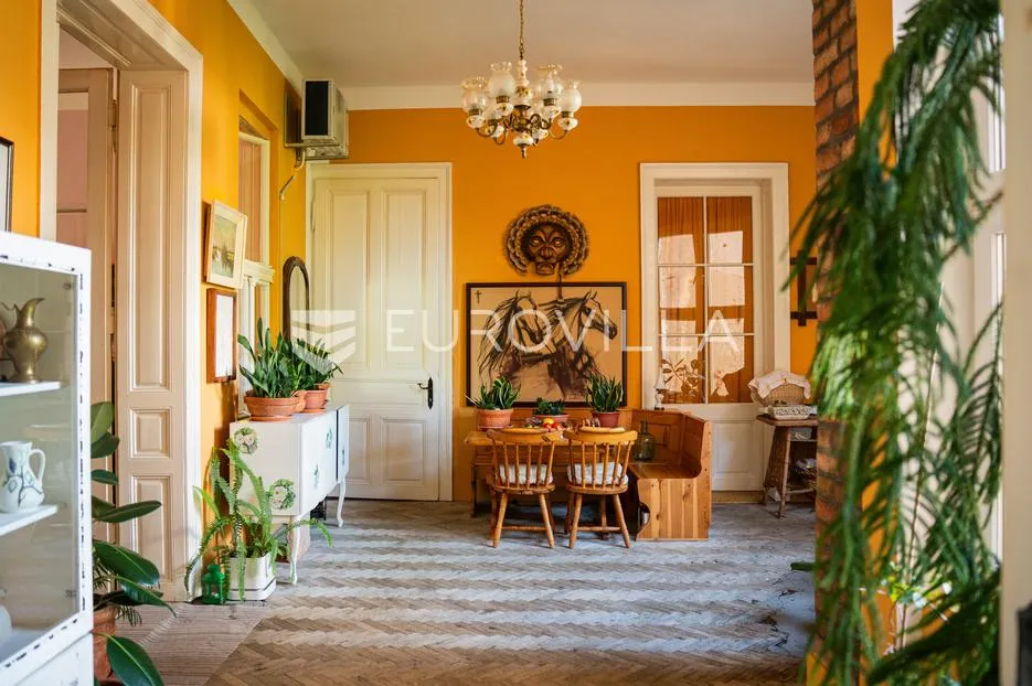 Vinkovci, centar, građanski stan u povijesnoj zgradi, 163 m² s velikim potencijalom