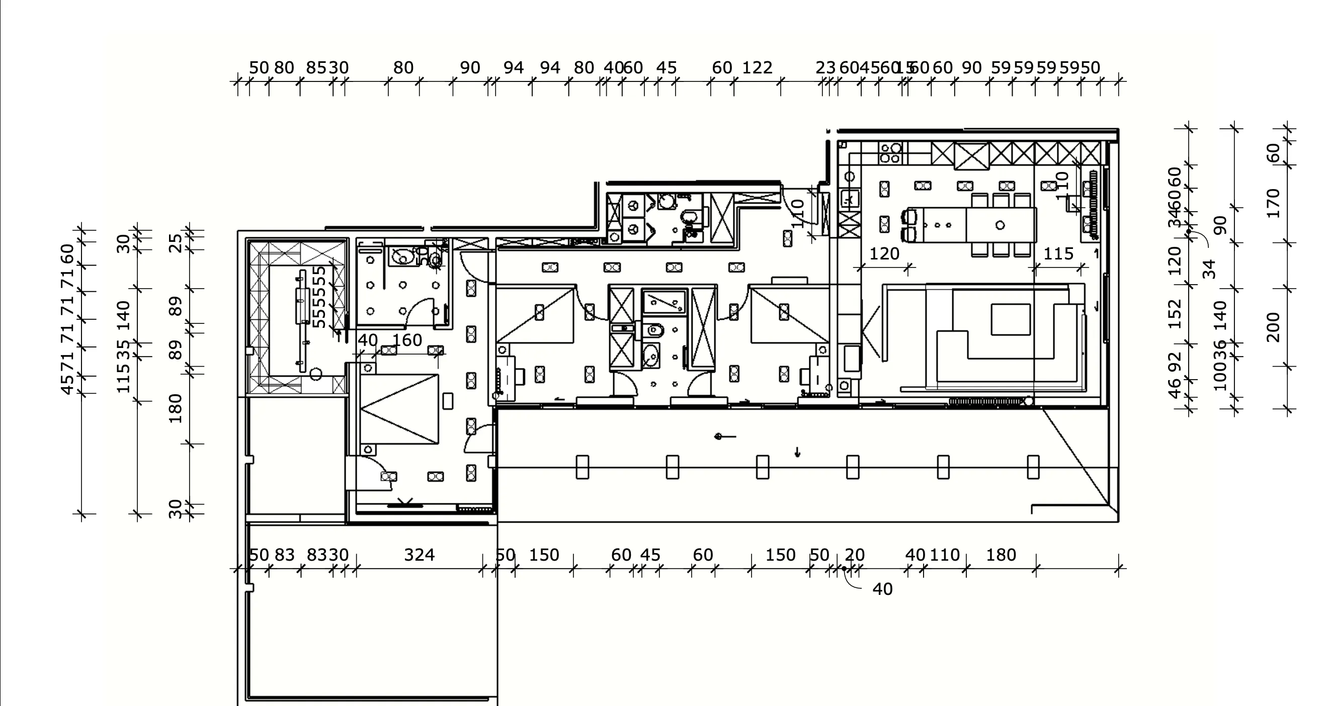 zagreb, jelenovac luksuzan četverosobni stan 180 m² sa vrtom 150 m² - slika 27