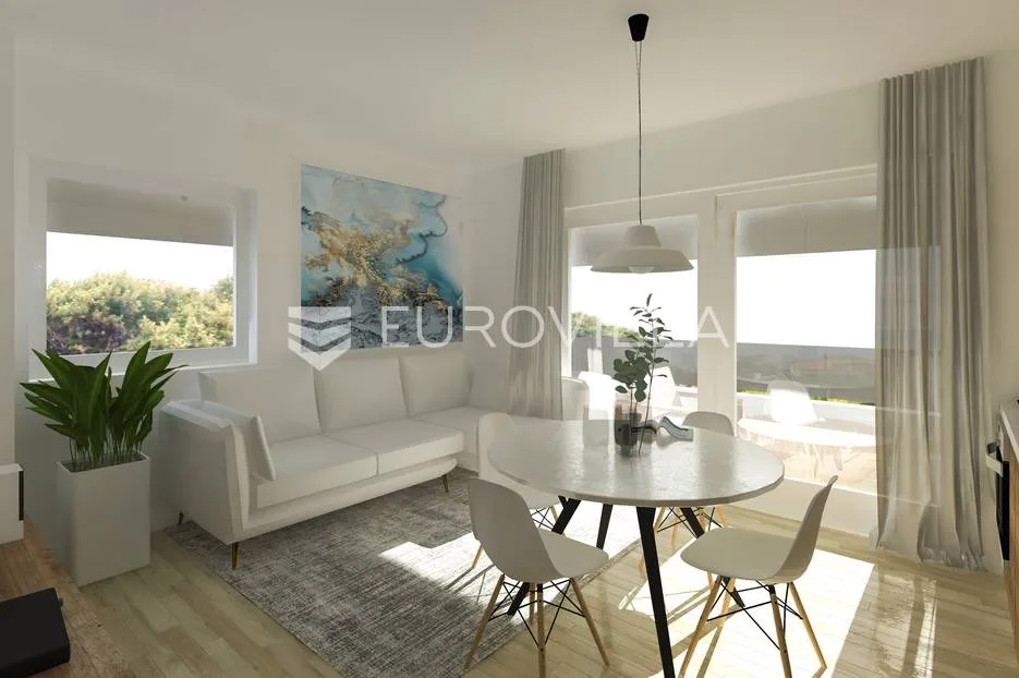 pag, mandre trosoban stan, apartman s3 na drugom katu penthouse 71 m² novogradnja - slika 13