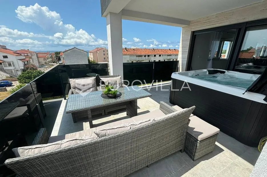 zadar, privlaka, luksuzno opremljen penthouse 147,13 m² s pogledom na more - slika 17