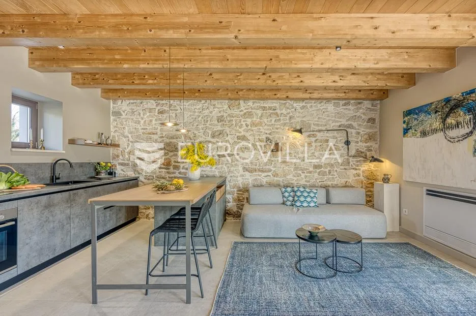 istra, labin, šumber, unikatna samostojeća villa na velikoj okućnici s pogledom - slika 45