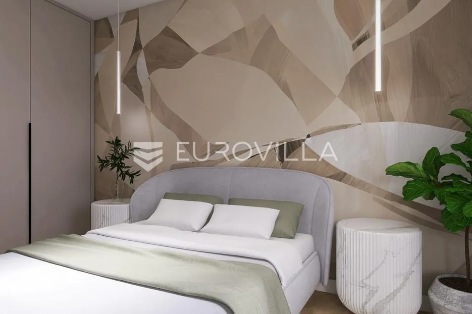 pag, mandre, trosoban stan 98 m² na prvom katu moderne zgrade s pogledom na more - slika 9